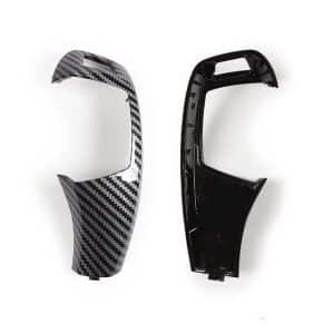 Capac Exterior Maneta Schimbator (Joystick) BMW X5 E70 / X6 E71 (2008–2014) – Carbon