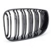 Grile Duble BMW Seria 1 E81 E87 E82 E88 Nari M Design Facelift Negru Lucios - imagine 2