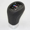 Nuca schimbator BMW M Piele perforata BMW seria 1 3 5 E46 E60 E87 E90 E91 E92 centru - imagine 3