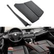 Set Cotiera centrala sofer capac consola Negru BMW F10 F11 F18 PREMIUM