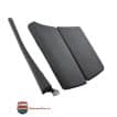 Set Cotiera centrala sofer capac consola Negru BMW F10 F11 F18 PREMIUM - imagine 2