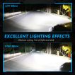 Set 2 Becuri LED H7 PREMIUM Novsight 12000Lm Plug and Play Fara Cablaj - imagine 5