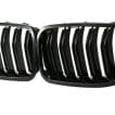 Grile Nari Duble M Design BMW Seria 7 F01 F02 Negru Lucios