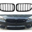 Grile Nari Duble M Design BMW Seria 7 F01 F02 Negru Lucios - imagine 2