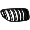 Grile Duble BMW Seria 6 F06 F12 F13 M6 Nari M Design Negru Lucios - imagine 4