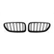 Grile Duble BMW Seria 6 F06 F12 F13 M6 Nari M Design Negru Lucios - imagine 2