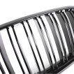 Grile Duble BMW X6 E71 M Design Negru Lucios - imagine 3