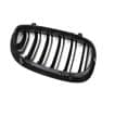 Grile Nari Duble BMW Seria 3 E46 M Design Coupe Cabrio Negru Lucios - imagine 4