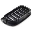 Grile Nari Duble BMW Seria 3 E46 M Design Coupe Cabrio Negru Lucios - imagine 5