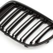 Grile Nari Duble M Design BMW X1 E84 Negru Lucios - imagine 3