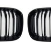 Grile Nari Duble M Design BMW Seria 1 F20 F21 LCI Negru Lucios