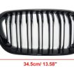 Grile Nari Duble M Design BMW Seria 1 F20 F21 LCI Negru Lucios - imagine 7