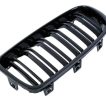 Grile Nari Duble M Design BMW Seria 3 F30 F31 F35 Negru Lucios - imagine 4