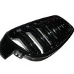 Grile Nari Duble M Design BMW Seria 3 F30 F31 F35 Negru Lucios - imagine 5