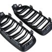 Grile Nari Duble M Design BMW Seria 3 F30 F31 F35 Negru Lucios - imagine 3