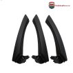 Set 3 Manere BMW seria 3 Negru - Maner usa interior BMW E90 E91 E92 E93 PREMIUM