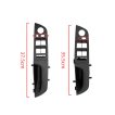 Maner BMW seria 3 Negru Stanga Sofer - Maner usa interior BMW E90 E91 PREMIUM - imagine 4