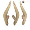 Maner BMW X5 X6 Crem Beige – Maner usa interior BMW X5 X6 F15 F16 PREMIUM - imagine 4