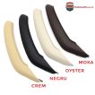 Maner Capac Piele BMW X3 Crem Beige – Maner usa interior BMW X3 X4 F25 F26 PREMIUM - imagine 3