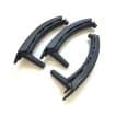 Maner Complet Piele BMW X5 X6 Negru – Maner usa interior BMW X5 X6 E70 E71 E72 PREMIUM - imagine 4