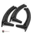 Maner Complet Piele BMW X5 X6 Negru – Maner usa interior BMW X5 X6 E70 E71 E72 PREMIUM - imagine 6