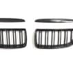 Grile Nari Duble M Design BMW Seria 3 E90 E91 PreLCI NFL Negru Lucios