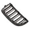 Grile Nari Duble M Design BMW Seria 3 E90 E91 PreLCI NFL Negru Lucios - imagine 5