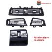 SET 4 Grile ventilatie cromate Centrala Stanga Dreapta Spate BMW F10 F11 F18 seria 5 - imagine 2