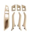SET Manere Piele BMW seria 5 Crem Beige - Maner usa interior piele BMW F10 F11 F18 PREMIUM