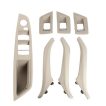 SET Manere Piele BMW seria 5 Oyster - Maner usa interior piele BMW F10 F11 F18 PREMIUM
