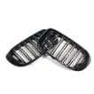 Grile Nari Duble M Design BMW X3 X4 F25 F26 Negru Lucios